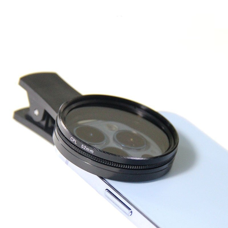 52 mm spolaryzowany smartfon