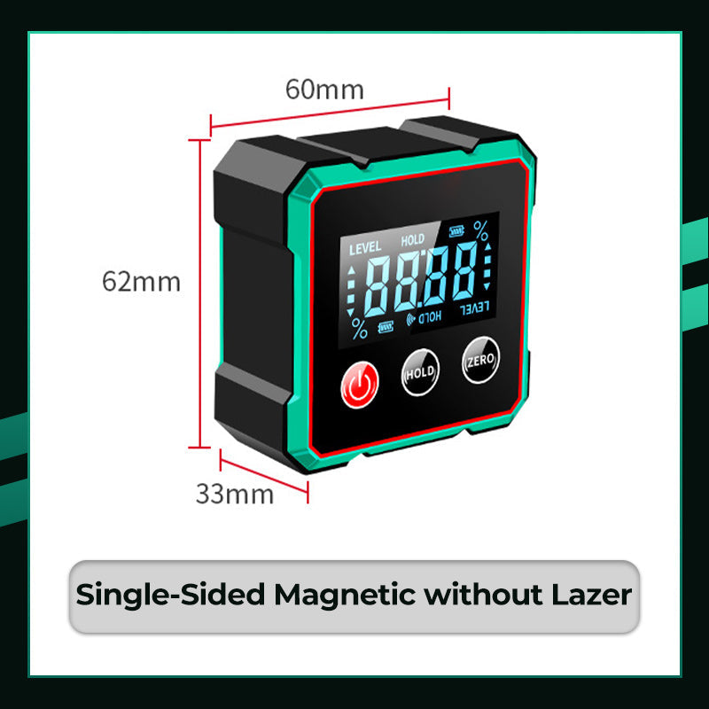 🔥 Magnetyczny Cyfrowy Miernik Kątów z Laserem Elektronicznym