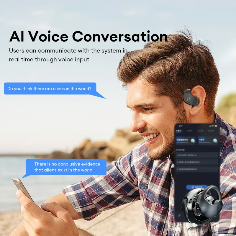 Słuchawki bezprzewodowe OWS Bluetooth 5.4 AI Translation (pasują do systemów iOS i Android)