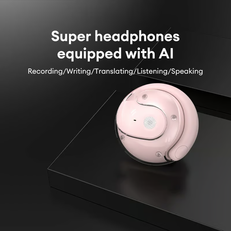 Słuchawki bezprzewodowe OWS Bluetooth 5.4 AI Translation (pasują do systemów iOS i Android)