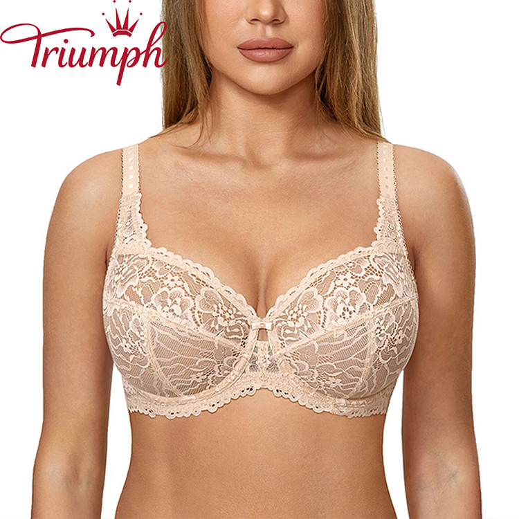 Triumph - (3 sztuki) Seksowna koronkowa kępka [75A-110E]