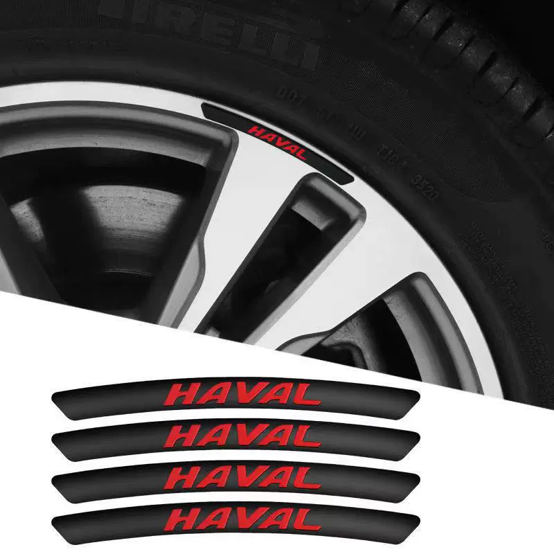 Metalowa naklejka samochodowa 3D Personality Wheel (4 SZTUK)