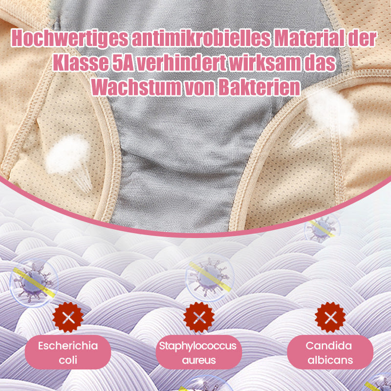 🌸2025 Najnowsze majtki z wysokim stanem odporne na przeciekanie