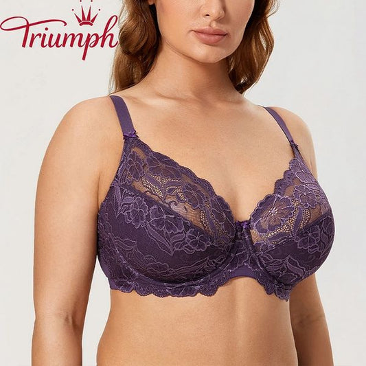 Triumph - (3 sztuki) Seksowna koronkowa kępka [75A-110E]