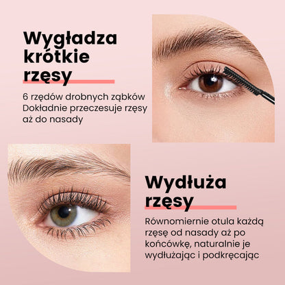 【✨Kup 1 i otrzymaj 1 gratis] Wydłużający i podkręcający tusz do rzęs