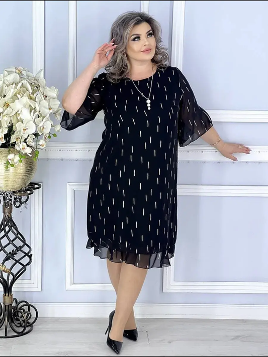Nowy styl 2025💖[S~5XL]Elegancka i modna sukienka