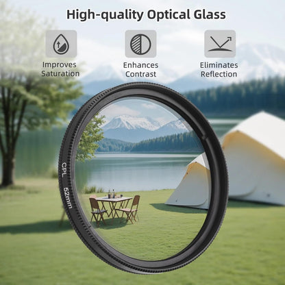 52 mm spolaryzowany smartfon