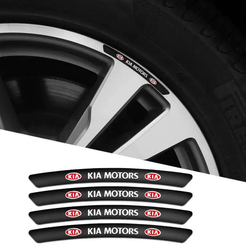 Metalowa naklejka samochodowa 3D Personality Wheel (4 SZTUK)