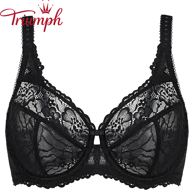 Triumph - (3 sztuki) Seksowna koronkowa kępka [75A-110E]