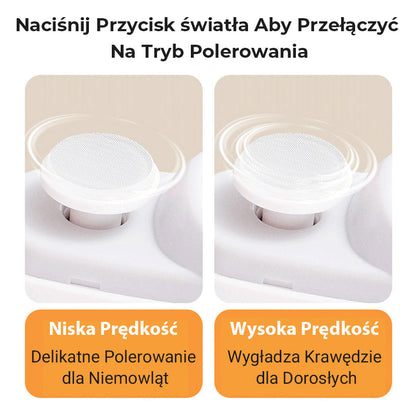 🔥2 w 1 Zmotoryzowane, polerowane automatyczne obcinaczki do paznokci🎁
