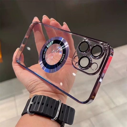 ✨Przezroczyste etui magnetyczne na iPhone