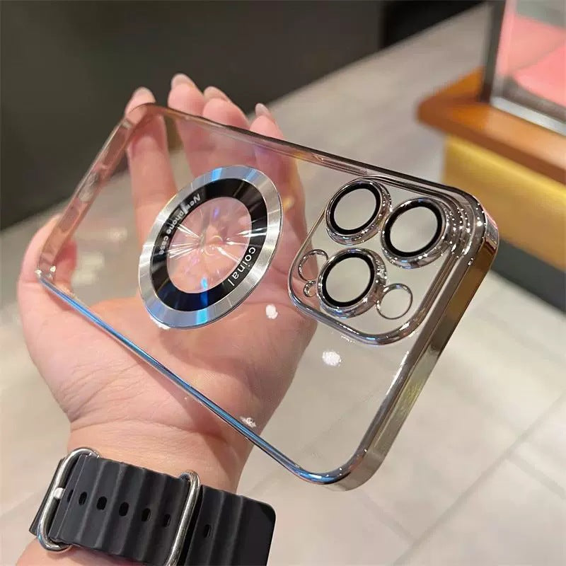 ✨Przezroczyste etui magnetyczne na iPhone