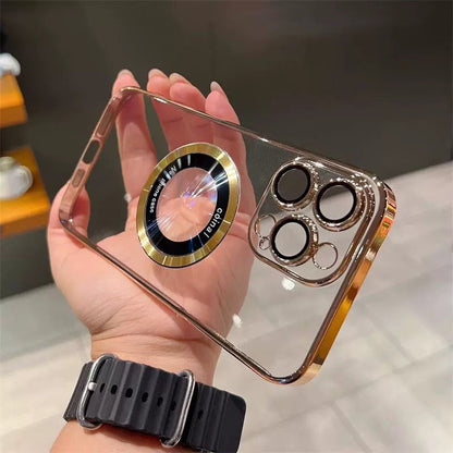 ✨Przezroczyste etui magnetyczne na iPhone